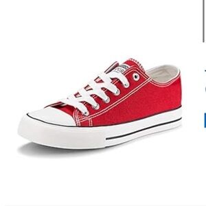 Jenn ardor red slip on sneakers